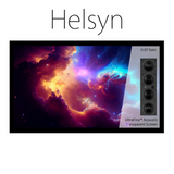 Helsyn Nebula 16:9 UltraFine Woven Acoustically Transparent Projector Screen 2