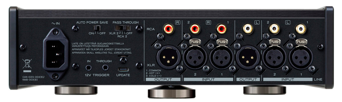 TEAC HA-507 Pure Analog Headphone Amplifier Preamplifier Class AB