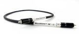 Tellurium Q Silver Diamond Waveform hf Digital RCA Cable Closeup