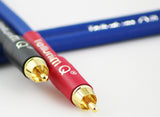 Tellurium Q Blue II RCA Cable Terminals Closeup