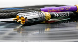 Tellurium Q Black II Phono RCA Cable Terminals Closeup