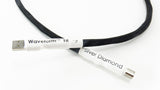 Tellurium Q Silver Diamond Waveform hf USB Cable