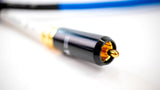 Tellurium Q Blue II Waveform II Digital RCA Cable Terminal Closeup 2