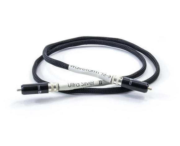 Tellurium Q Ultra Silver II Waveform hf Digital RCA Cable