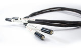 Tellurium Q Ultra Silver II RCA Cable Angled