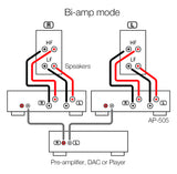 TEAC AP-505 Bi-Amp Mode