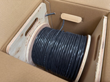 Oceanic 4 Core Speaker Cable 14 AWG - Black Reel