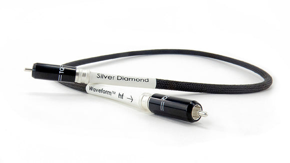 Tellurium Q Silver Diamond Waveform hf Digital RCA Cable