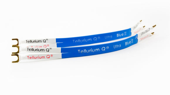 Tellurium Q Ultra Blue II Jumper Links Z Plug to Spade