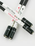 Tellurium Q Ultra Silver RCA Cable Closeup