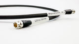 Tellurium Q Ultra Silver Waveform hf Digital BNC Cable Closeup