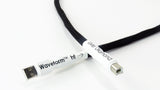 Tellurium Q Silver Diamond Waveform hf USB Cable Closeup