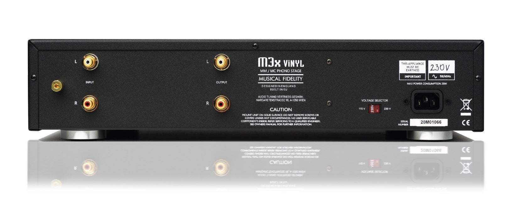 musical fidelity V-LPS フォノイコライザー（Phono Preamp
