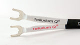 Tellurium Q Silver II Jumper Links Z Plug to Spade Spade