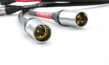 Tellurium Q Black II XLR Cable Terminals Closeup