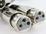 Tellurium Q Ultra Silver XLR Cable Terminal Closeup
