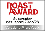 Velodyne Acoustics MicroVee X Roast Award